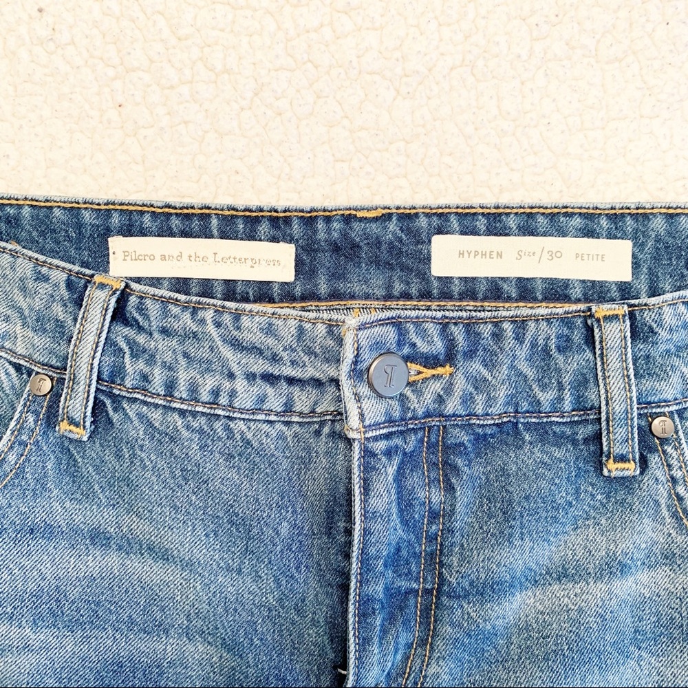 Anthropologie Fringe Petite Jeans - Picture 6 of 6